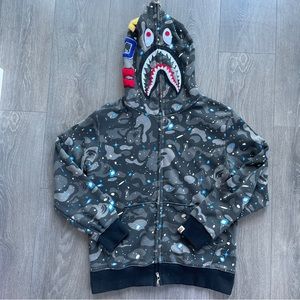 BAPE CAMO SHARK HOODIE